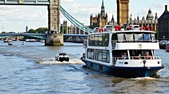 cruise on the Thames